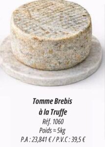 Tomme de Brebis à la Truffe