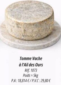 Tomme de Vache à l'Ail des Ours