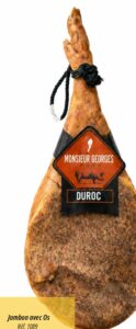 Jambon Duroc avec Os
