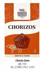 Chorizo Extra (étui sous-vide)