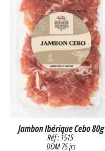 Jambon Ibérique Cebo 80g